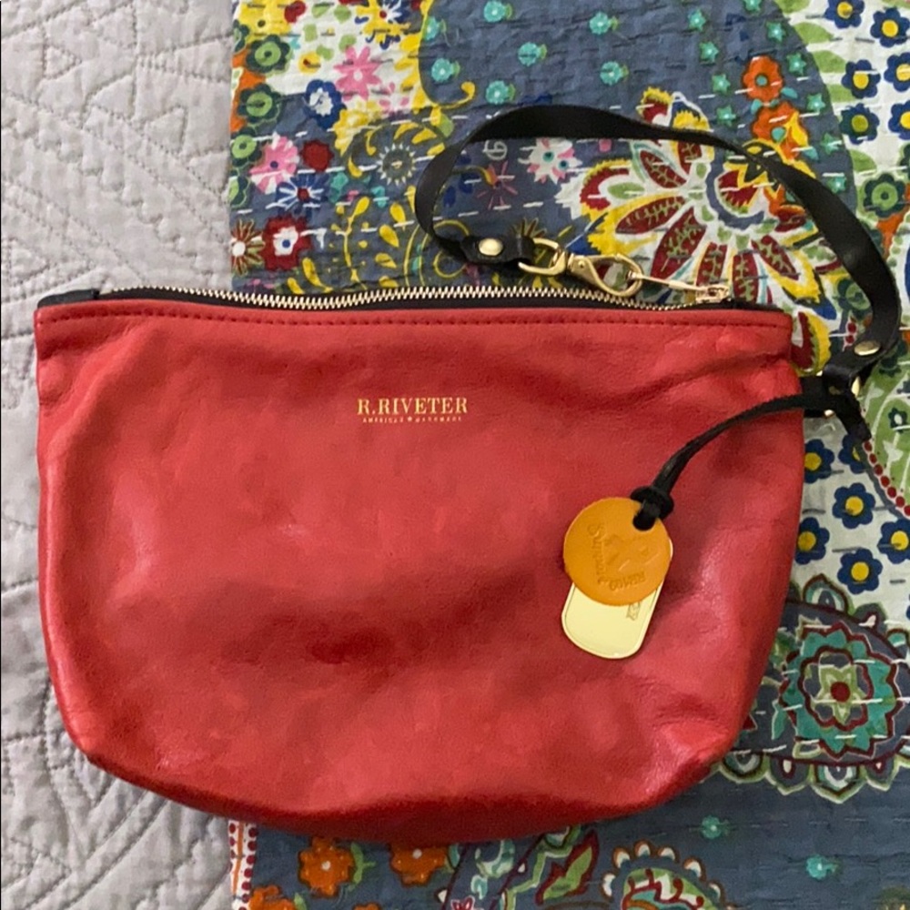 R. Riveter Red Clutch